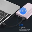 Kép 4/10 - Qoltec rózsaszín alumínium ház 2.5'' SSD HDD-hez