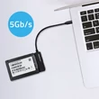 Kép 2/9 - Qoltec SATA adapter 2.5'' HDD és SSD USB-C csatlakozóval