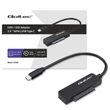 Kép 8/9 - Qoltec SATA adapter 2.5'' HDD és SSD USB-C csatlakozóval