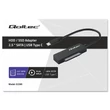 Kép 9/9 - Qoltec SATA adapter 2.5'' HDD és SSD USB-C csatlakozóval