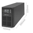 Kép 12/14 - Qoltec 2kVA on-line szünetmentes tápegység