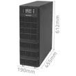 Kép 11/14 - Qoltec 10kVA on-line szünetmentes tápegység UPS