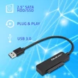 Kép 3/9 - Qoltec SATA adapter 2.5'' HDD/SSD USB 3.0