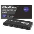 Kép 7/13 - Qoltec Aktív HDMI Elosztó 4 x HDMI 4K x 2K