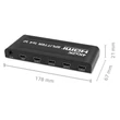 Kép 8/13 - Qoltec Aktív HDMI Elosztó 4 x HDMI 4K x 2K