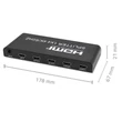 Kép 8/13 - Qoltec Aktív HDMI Elosztó 4 x HDMI 4K 60Hz