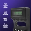 Kép 2/10 - Qoltec Ni-MH akkumulátortöltő LCD kijelzővel és USB kábellel