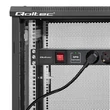 Kép 4/12 - Qoltec 19" alumínium elosztó RACK 6 SCHUKO aljzattal