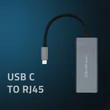 Kép 2/8 - Qoltec Hálózati Adapter USB-C 3.1 RJ45