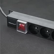 Kép 6/11 - Qoltec 1U alumínium elosztó RACK-hez 16A