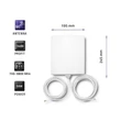 Kép 3/5 - Qoltec 5G antenna LTE kültéri, 14 dBi nyereséggel