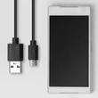 Kép 4/5 - Qoltec 0.5m USB A apa és micro USB B apa kábel