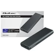 Kép 5/10 - Qoltec alumínium M.2 SSD ház grafit színben