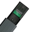 Kép 8/10 - Qoltec alumínium M.2 SSD ház grafit színben
