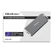 Kép 14/14 - Qoltec Mini Alumínium Ház M.2 SSD 2TB ezüst színben