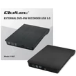 Kép 11/11 - Qoltec külső DVD-RW író USB 3.0 fekete színben