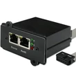 Kép 4/6 - Qoltec SNMP modul UPS Rack-hez