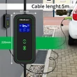 Kép 12/15 - Qoltec mobil EV töltő állítható 2in1 Type 2