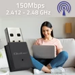 Kép 2/12 - Qoltec Vezeték nélküli Mini Bluetooth USB WiFi Adapter