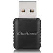Kép 7/11 - Qoltec vezeték nélküli DUAL mini WiFi adapter fekete színben