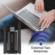 Kép 3/9 - Qoltec nagysebességű DUAL Wi-Fi adapter USB 3.0