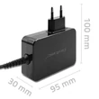 Kép 8/10 - Qoltec Turbo gyorstöltő PD 120W fekete színben