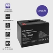 Kép 3/12 - Qoltec 12V 80Ah AGM akkumulátor karbantartásmentes