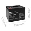 Kép 8/12 - Qoltec 12V 80Ah AGM akkumulátor karbantartásmentes