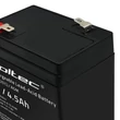 Kép 4/10 - Qoltec 6V 4.5Ah AGM akkumulátor fekete színben