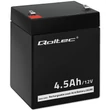 Kép 1/11 - Qoltec 12V 4.5Ah AGM akkumulátor karbantartásmentes