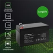 Kép 3/9 - Qoltec 12V 1.3Ah AGM akkumulátor karbantartásmentes