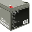 Kép 4/9 - Qoltec 12V 12Ah AGM akkumulátor szürke színben