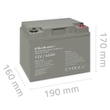 Kép 8/11 - Qoltec 12V 45Ah AGM akkumulátor karbantartásmentes