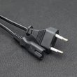 Kép 4/6 - Qoltec IEC C7 tápkábel figura-8 1.4m hosszú