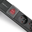 Kép 2/7 - Qoltec 1U PDU elosztó RACK szekrényhez