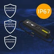 Kép 4/8 - Qoltec LED meghajtó IP67 100W fekete vízálló tápegység