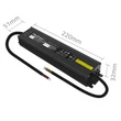 Kép 7/8 - Qoltec LED meghajtó IP67 100W fekete vízálló tápegység