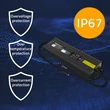 Kép 4/8 - Qoltec LED meghajtó IP67 150W fekete vízálló tápegység