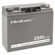 Kép 1/9 - Qoltec 12V 20Ah AGM akkumulátor karbantartásmentes
