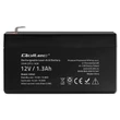 Kép 5/9 - Qoltec 12V 1.3Ah AGM akkumulátor karbantartásmentes