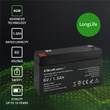 Kép 3/9 - Qoltec 6V 1.3Ah AGM akkumulátor karbantartásmentes