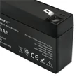 Kép 4/9 - Qoltec 6V 1.3Ah AGM akkumulátor karbantartásmentes