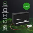 Kép 3/10 - Qoltec 12V 0.8Ah AGM akkumulátor fekete színben