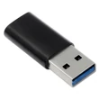Kép 8/9 - Qoltec USB típus A és C adapter fekete színben