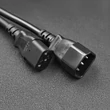 Kép 3/6 - Qoltec 1.8m hosszabbító kábel IEC C13/C14