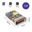 Kép 5/7 - Qoltec 150W LED meghajtó IP20 Slim