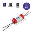 Kép 3/10 - Qoltec LED tápegység IP20 12W 12V 1A
