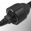 Kép 2/5 - Qoltec IEC 320 C14/SCHUKO adapterkábel 0,15 m
