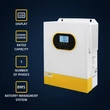 Kép 2/11 - Qoltec hibrid napelemes inverter 3.5kVA LCD kijelzővel