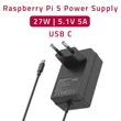 Kép 2/12 - Qoltec szuper gyors PD töltő Raspberry PI 5-hez fekete színben